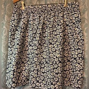 JCrew Floral Print Women's Skirt
